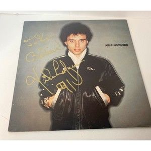 NILS LOFGREN Signed To Ken Believe, Album